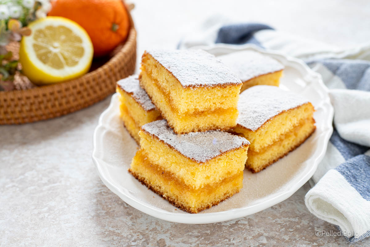 Merendine allo yogurt e marmellata
