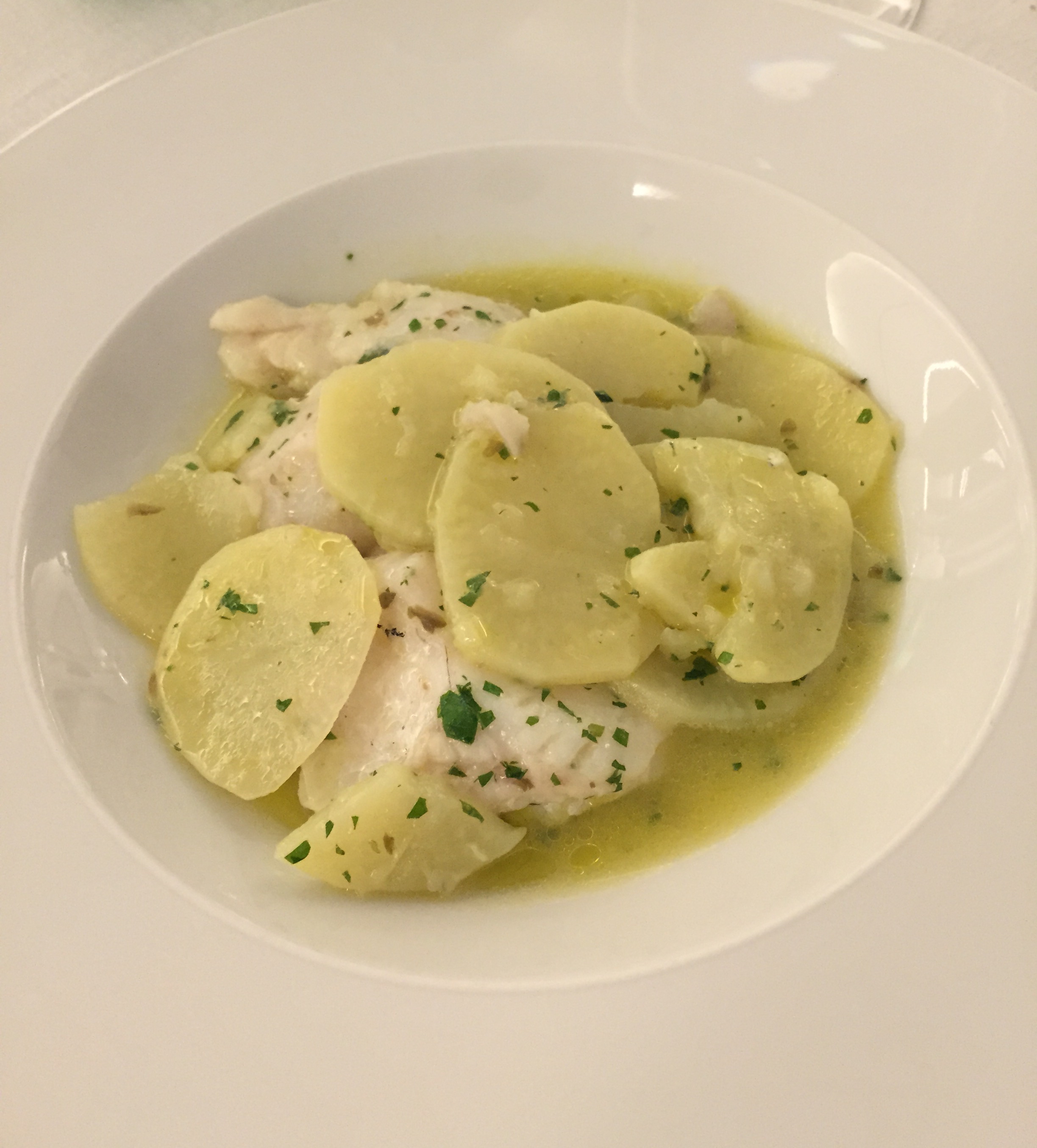 Merluzzo in umido con patate