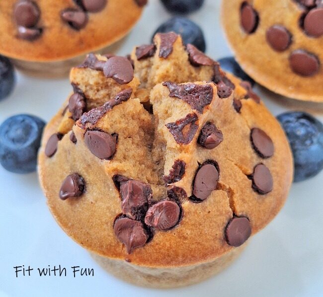 Muffin semplici e proteici 4 ingredienti 100 calorie