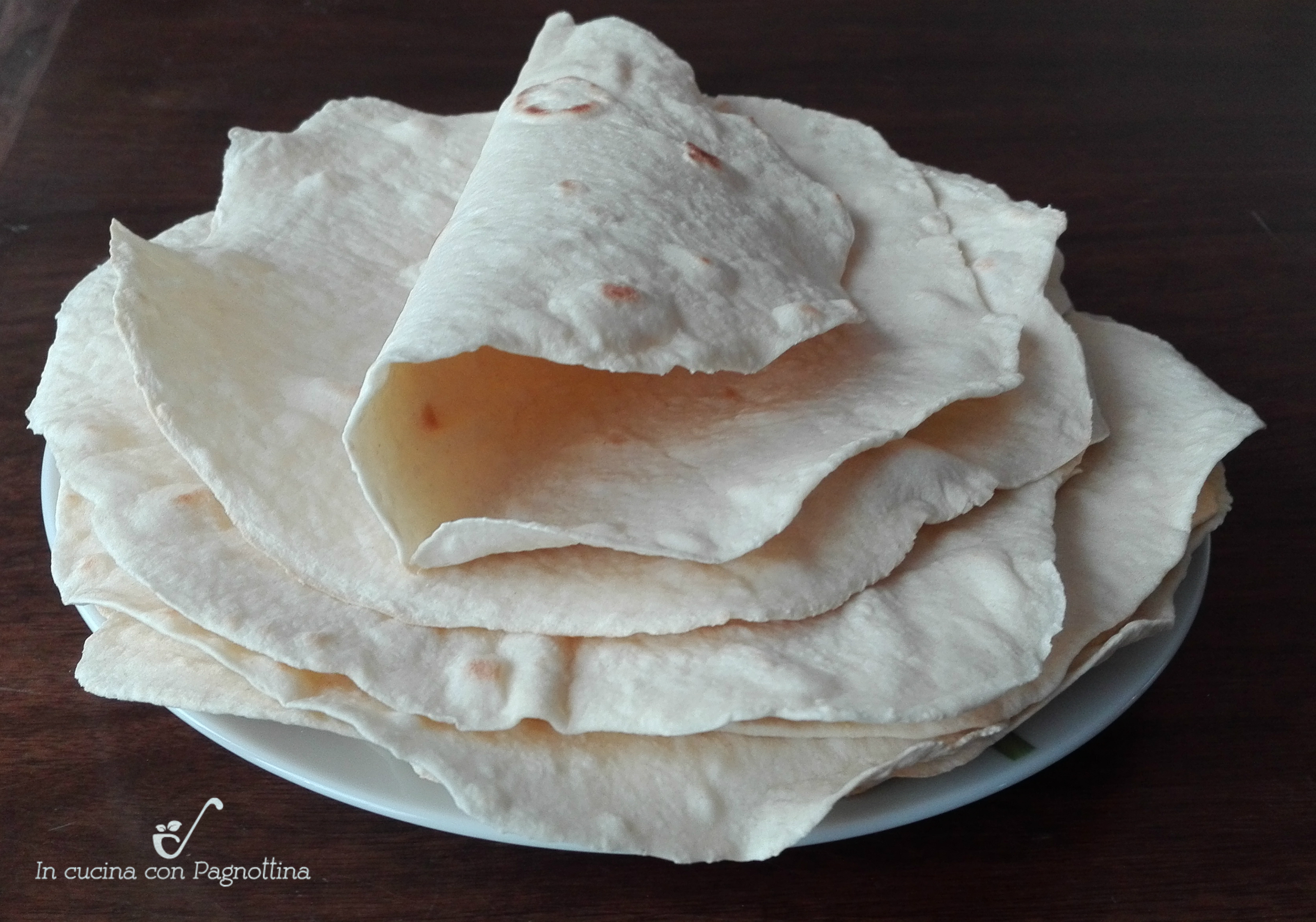 Piadina con esubero di pasta madre