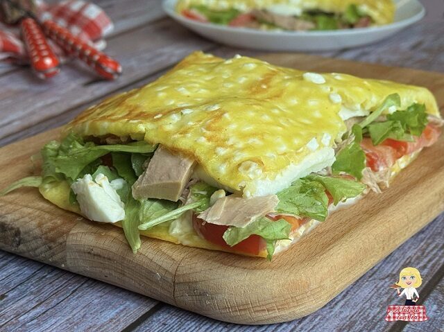 PIADINA DI FIOCCHI DI LATTE