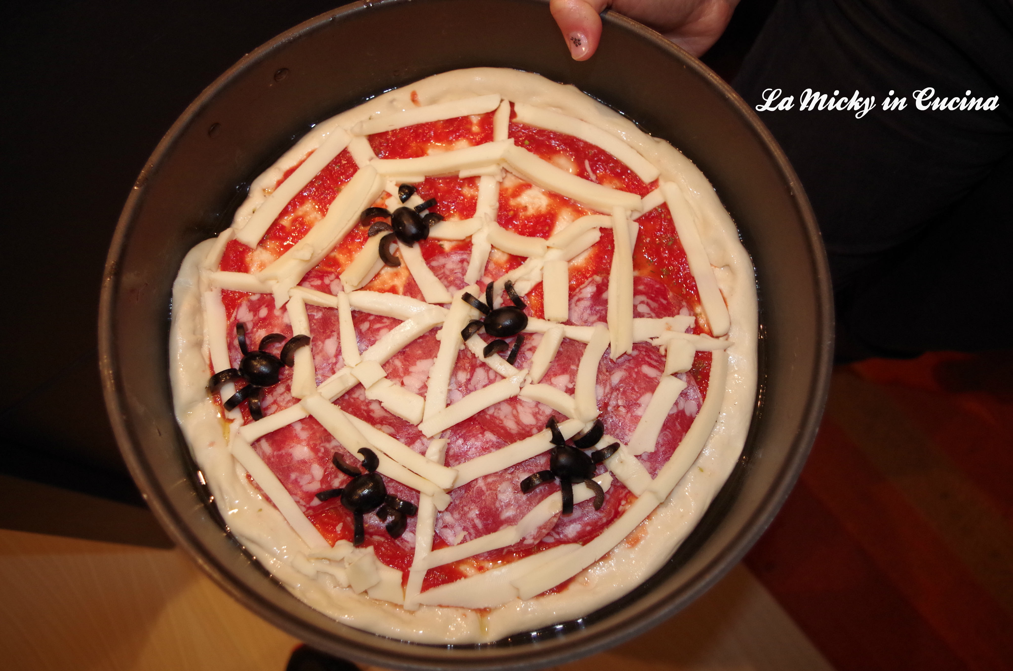 Pizza di halloween