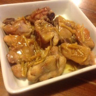 Pollo alla birra con cremina di aglio e zenzero fresco