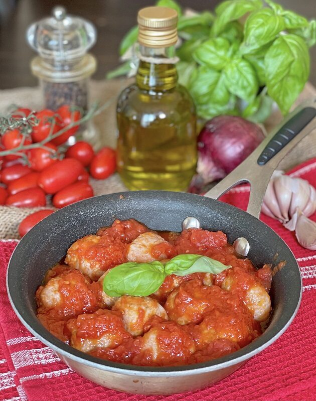 Polpette di carne al sugo