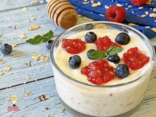 PORRIDGE RICETTA con FRUTTI DI BOSCO