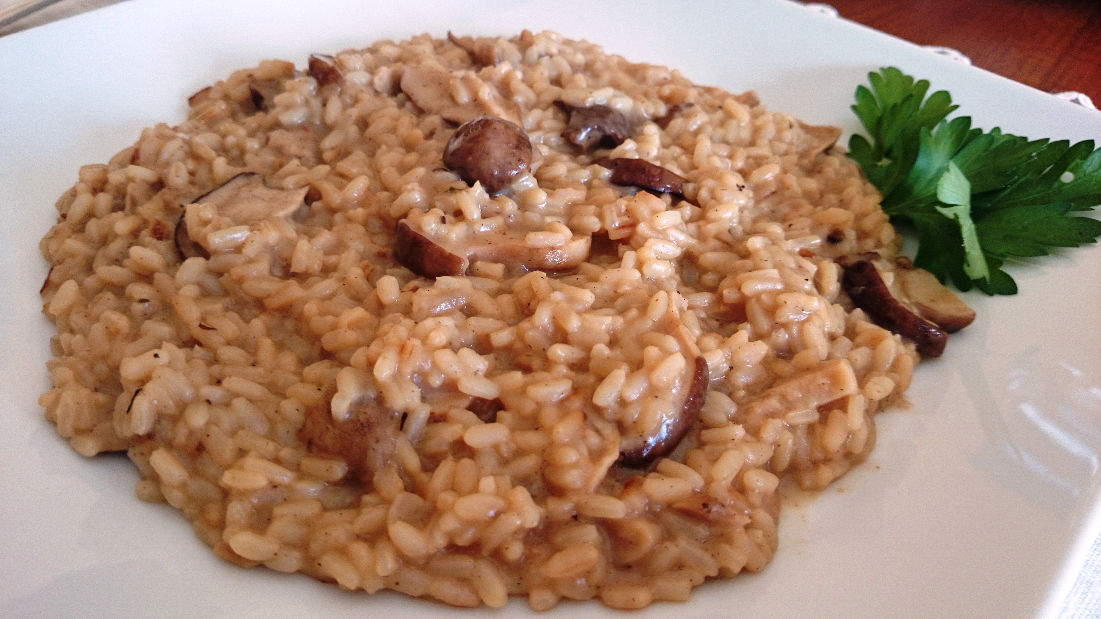 Risotto ai funghi porcini