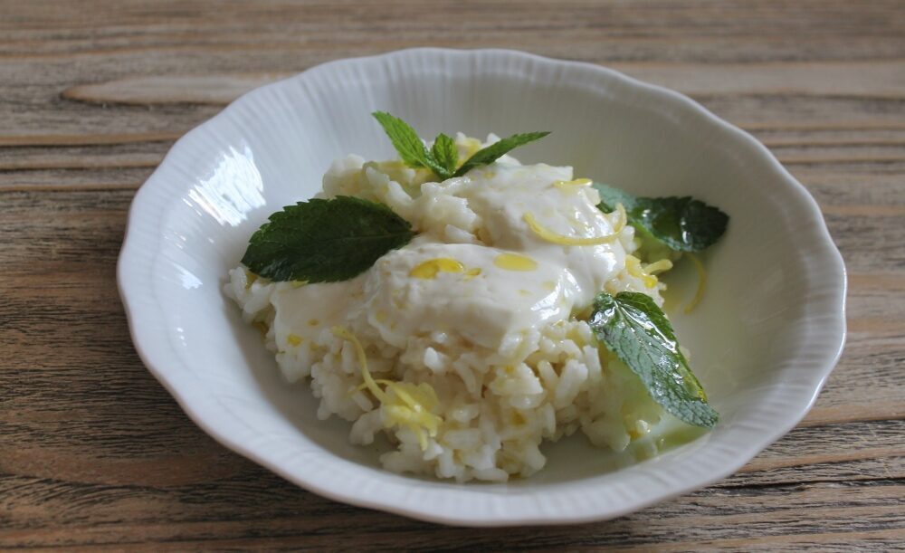 Risotto certosa e mele