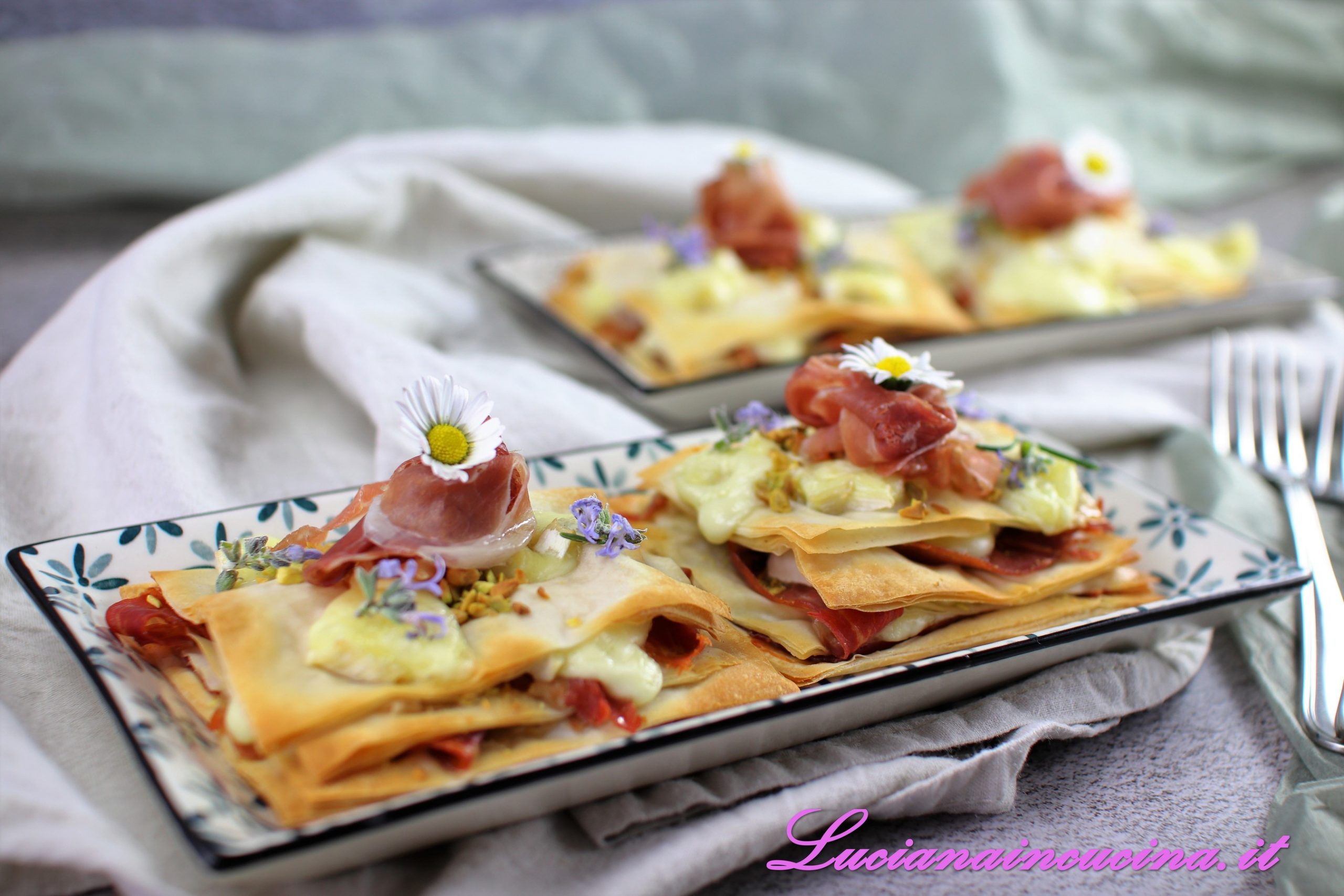 Sfoglie di pasta fillo salate