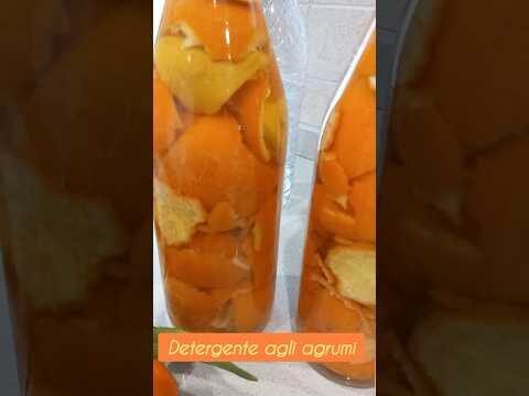 SGRASSATORE naturale AGLI AGRUMI…ho provato a farlo e mi ha convinto😉#detergenteecologico