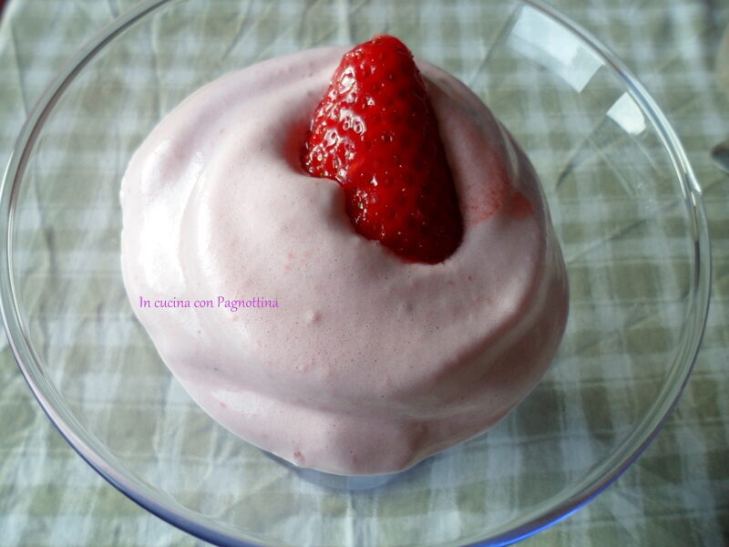 Spumone alle fragole