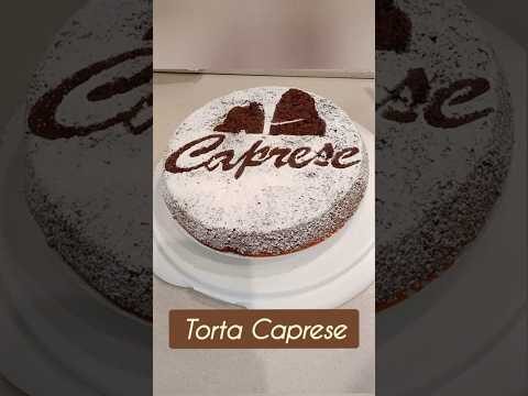 TORTA CAPRESE (gluten free) senza farina e lievito