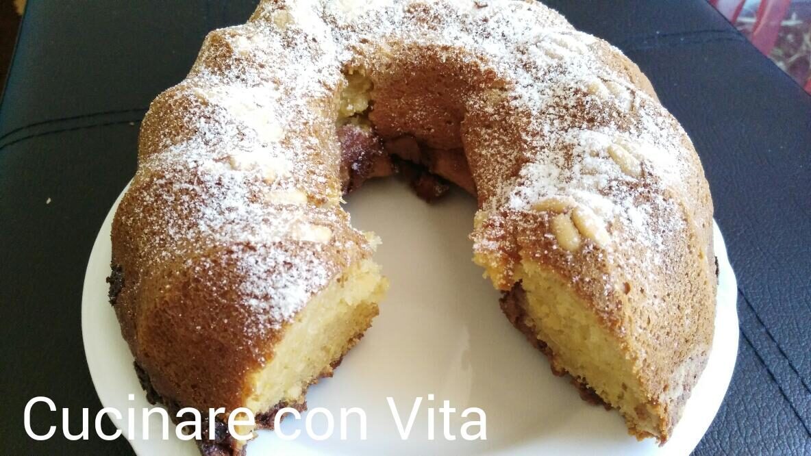Torta di pane raffermo, ricotta e cioccolato