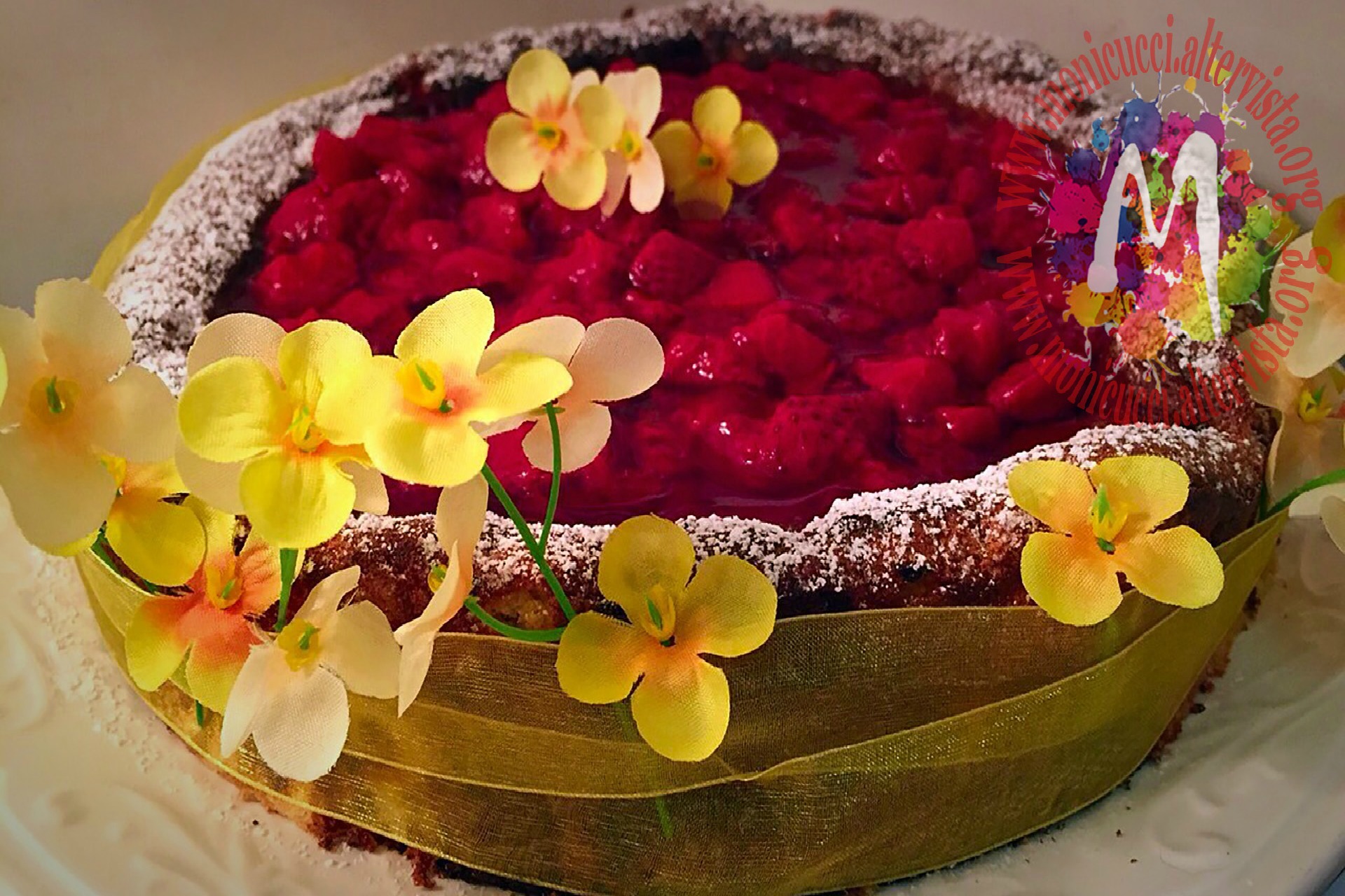 Torta morbidosa di limoni e mandorle