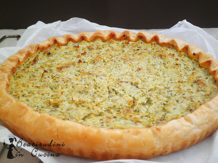 Torta salata di broccoli e ricotta