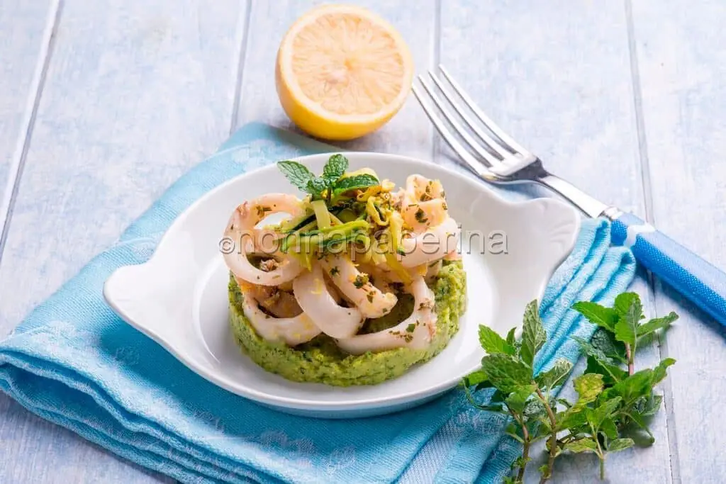 Anelli di totano su crema di zucchine: una bontà unica!
