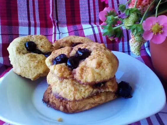 Biscotti alle amarene sciroppate