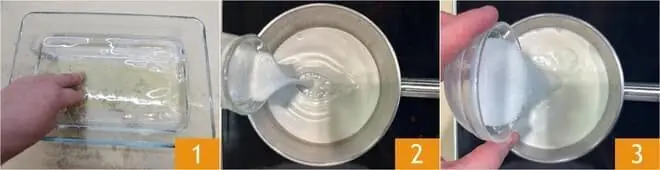 Budino al cocco con pavesini