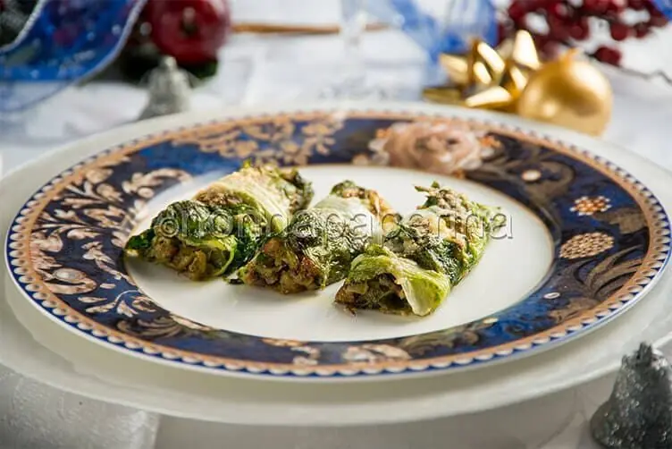 Cannelloni di scarole per un Natale vegetariano