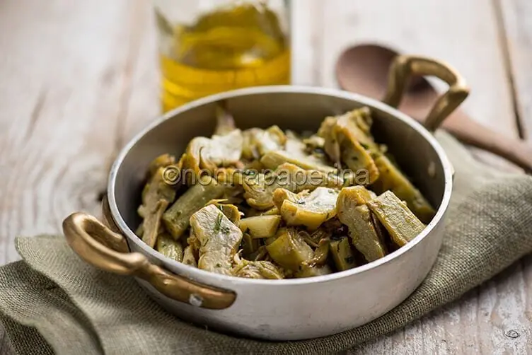 Carciofi trifolati, un contorno rustico e corposo