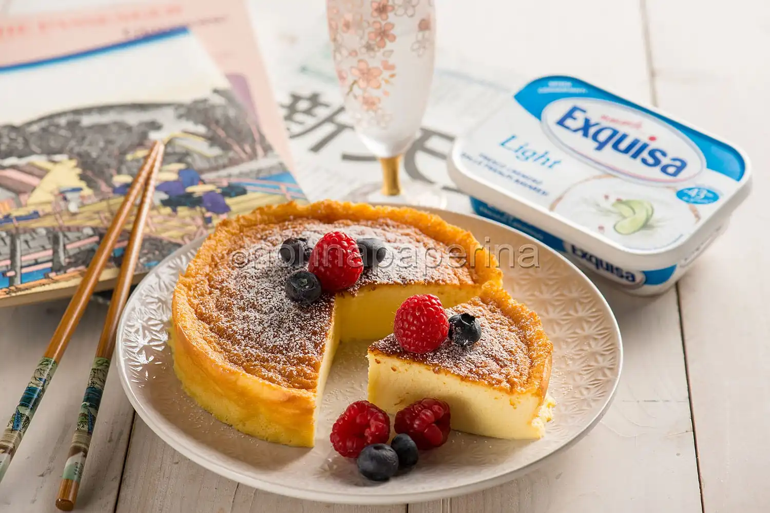 Cheesecake al forno senza base, una variante salutare