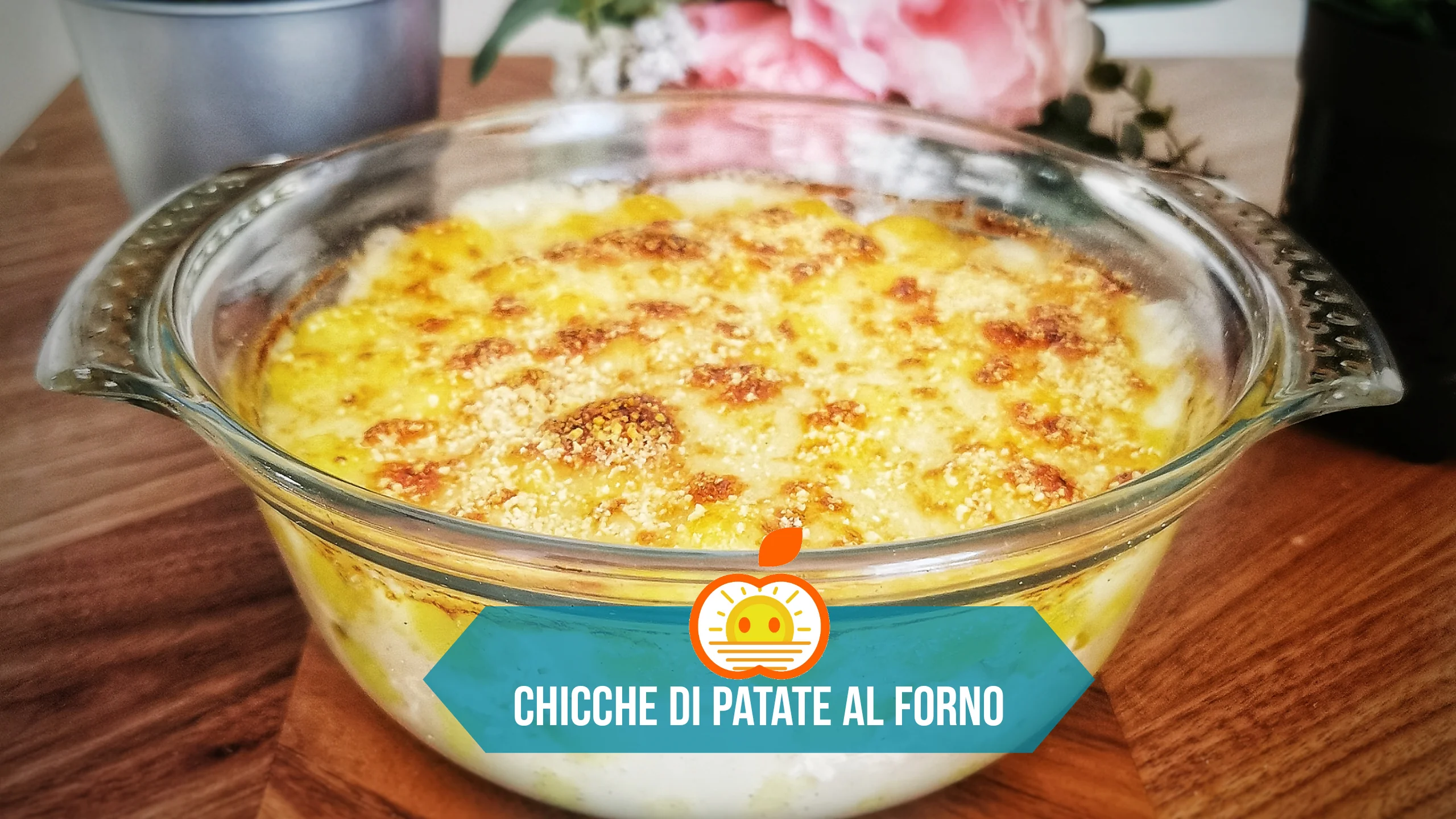 Chicche di patate al forno con salmone e besciamella di riso