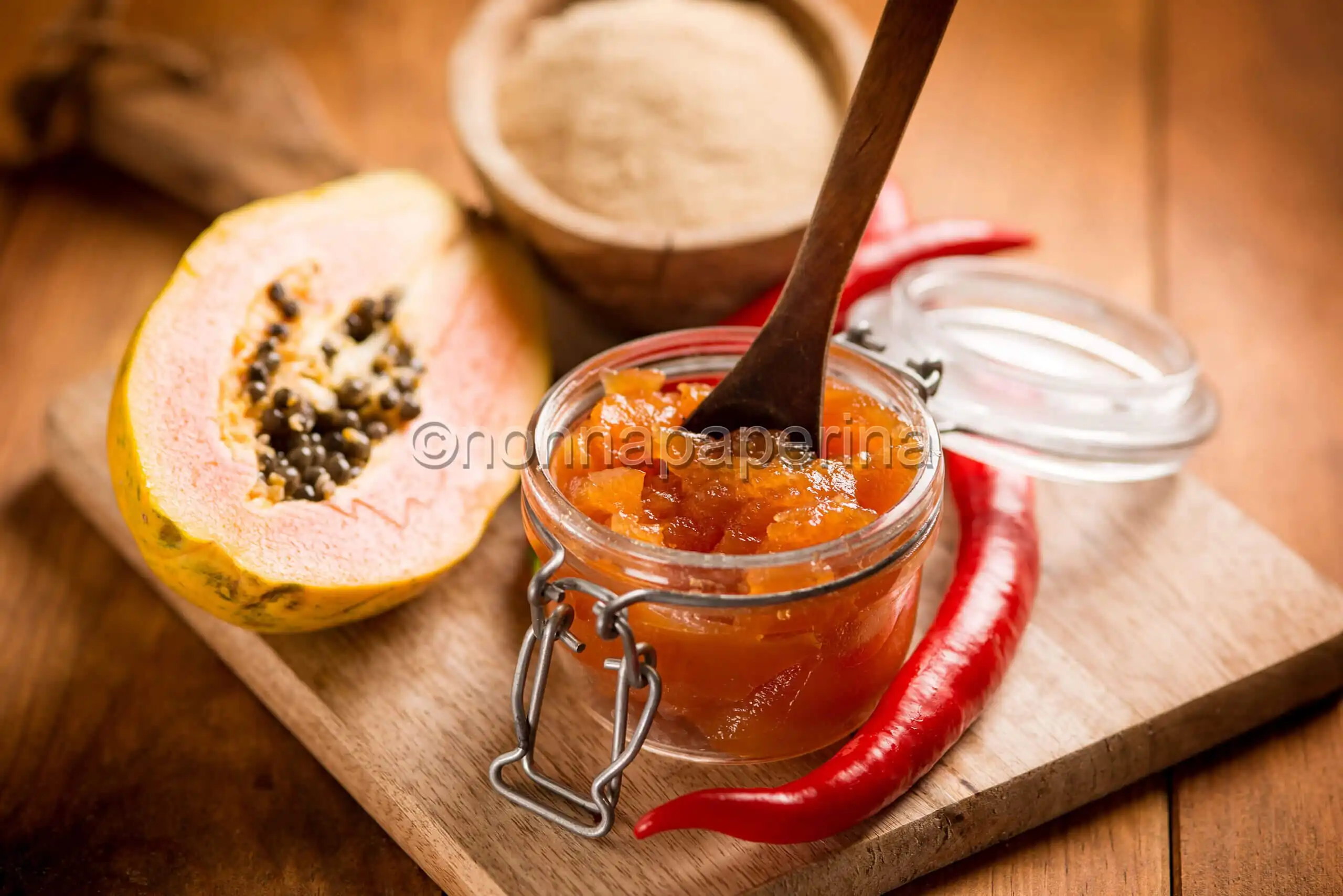 Confettura piccante alla papaya, un intingolo delizioso