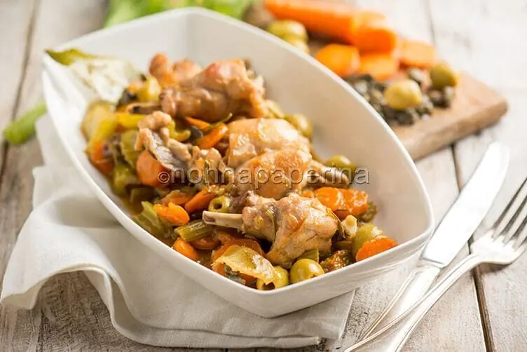 Coniglio in agrodolce alla siciliana