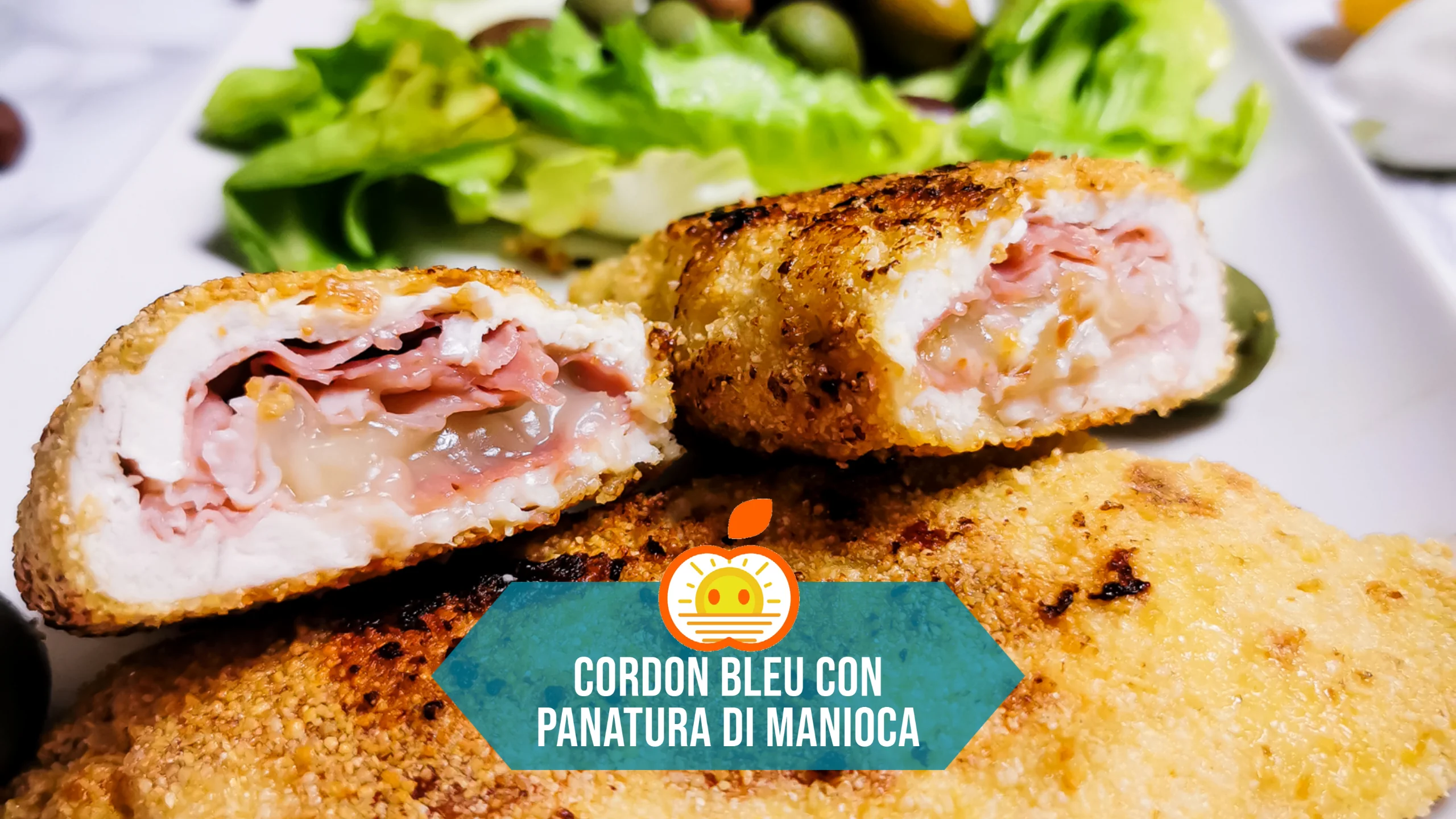 Cordon Blue senza glutine con panatura di manioca tostata