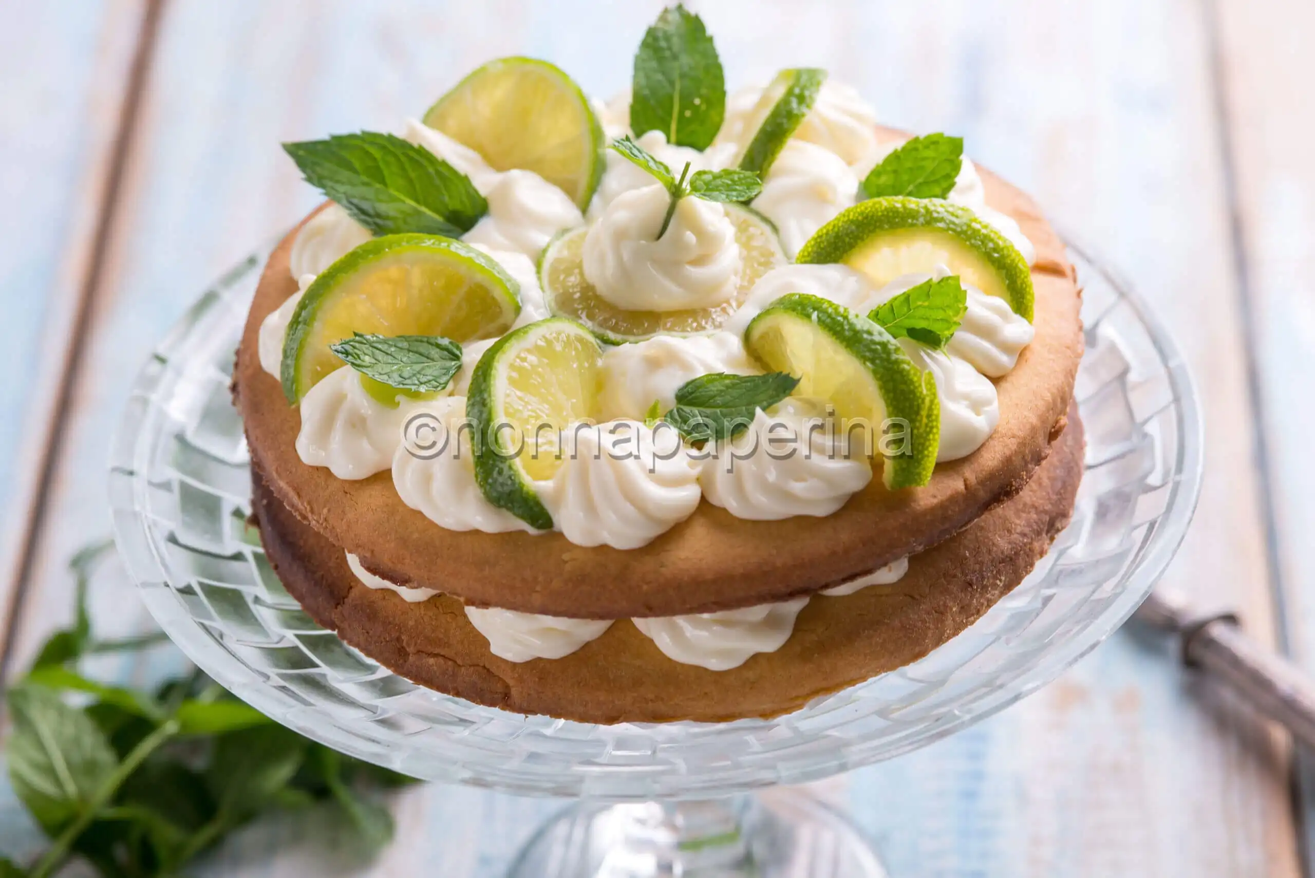 Cream tart al mojito, una versione esotica di una cake unica