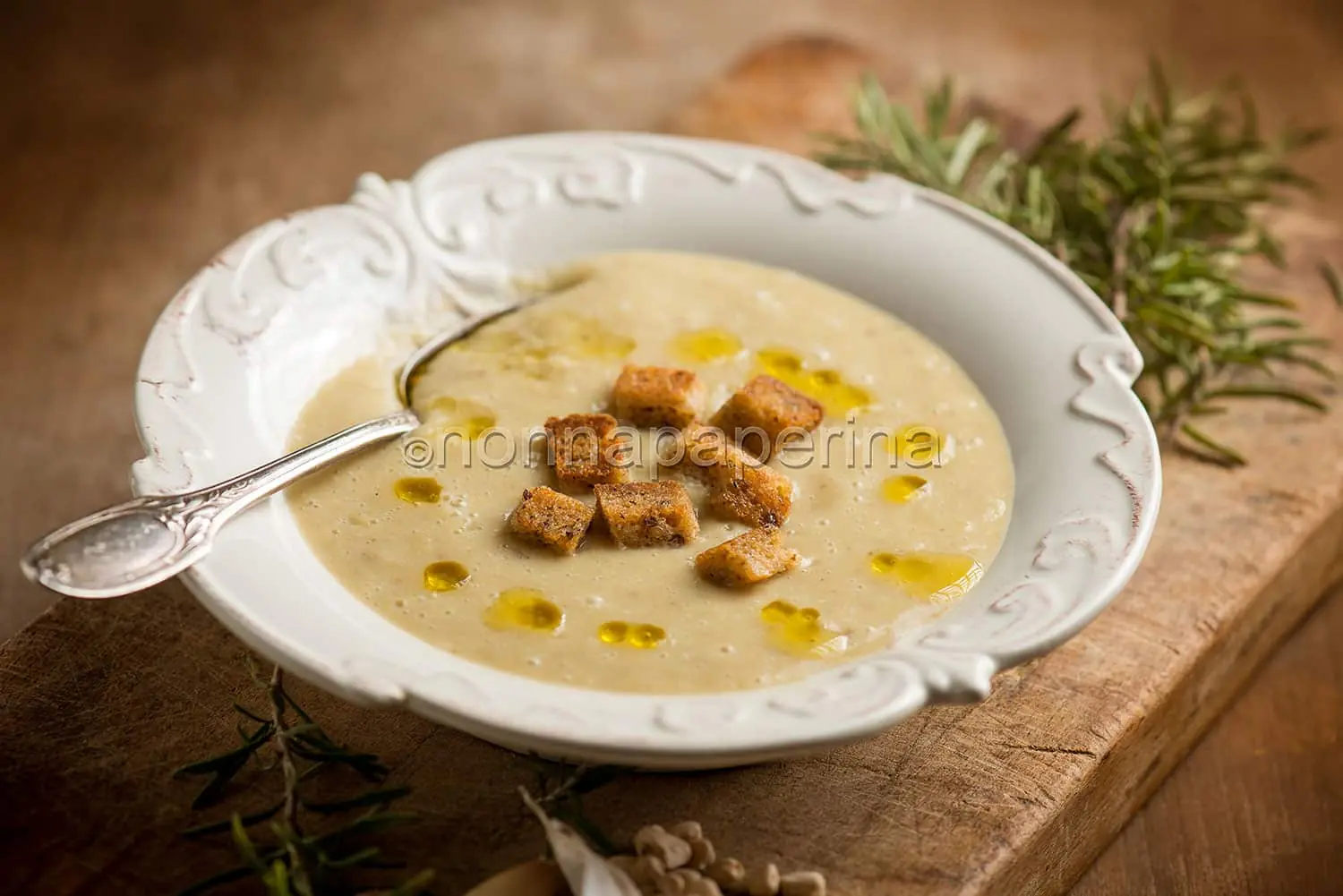Crema di cicerchia al rosmarino, una vera bontà!