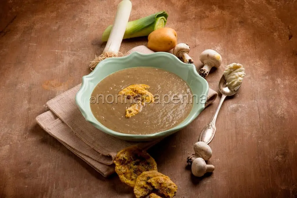Crema di funghi e patate