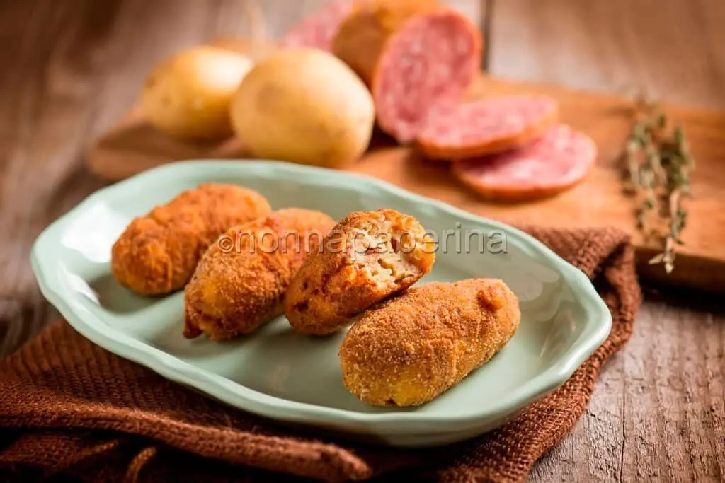 Crocchette al cotechino, un classico piatto da riuso