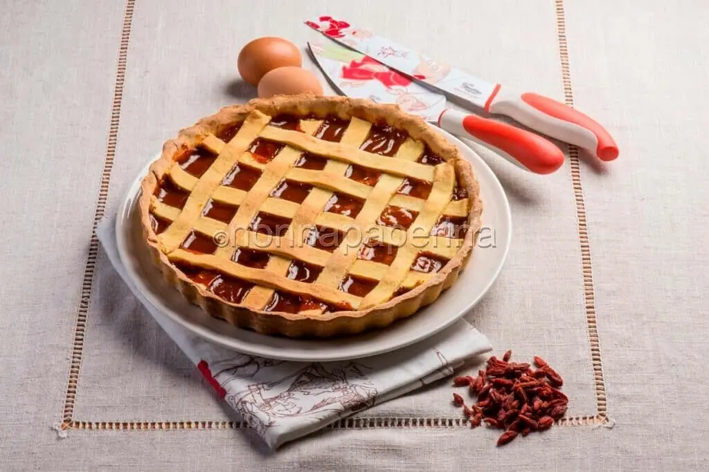 Crostata con composta di goij Probios: sana e nutriente idea per tutti!