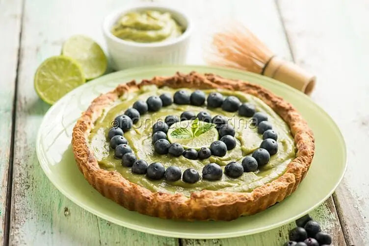 Crostata con crema al tè matcha, un’alternativa interessante