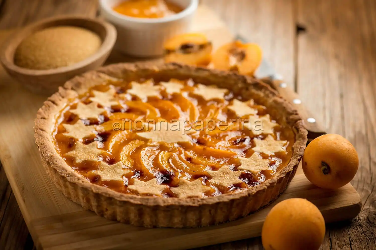 Crostata con nespole, una colazione all’insegna del gusto