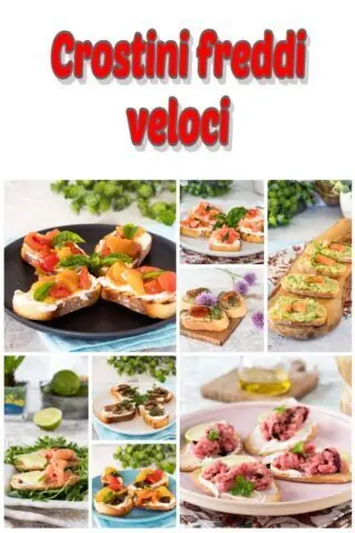 Crostini freddi veloci