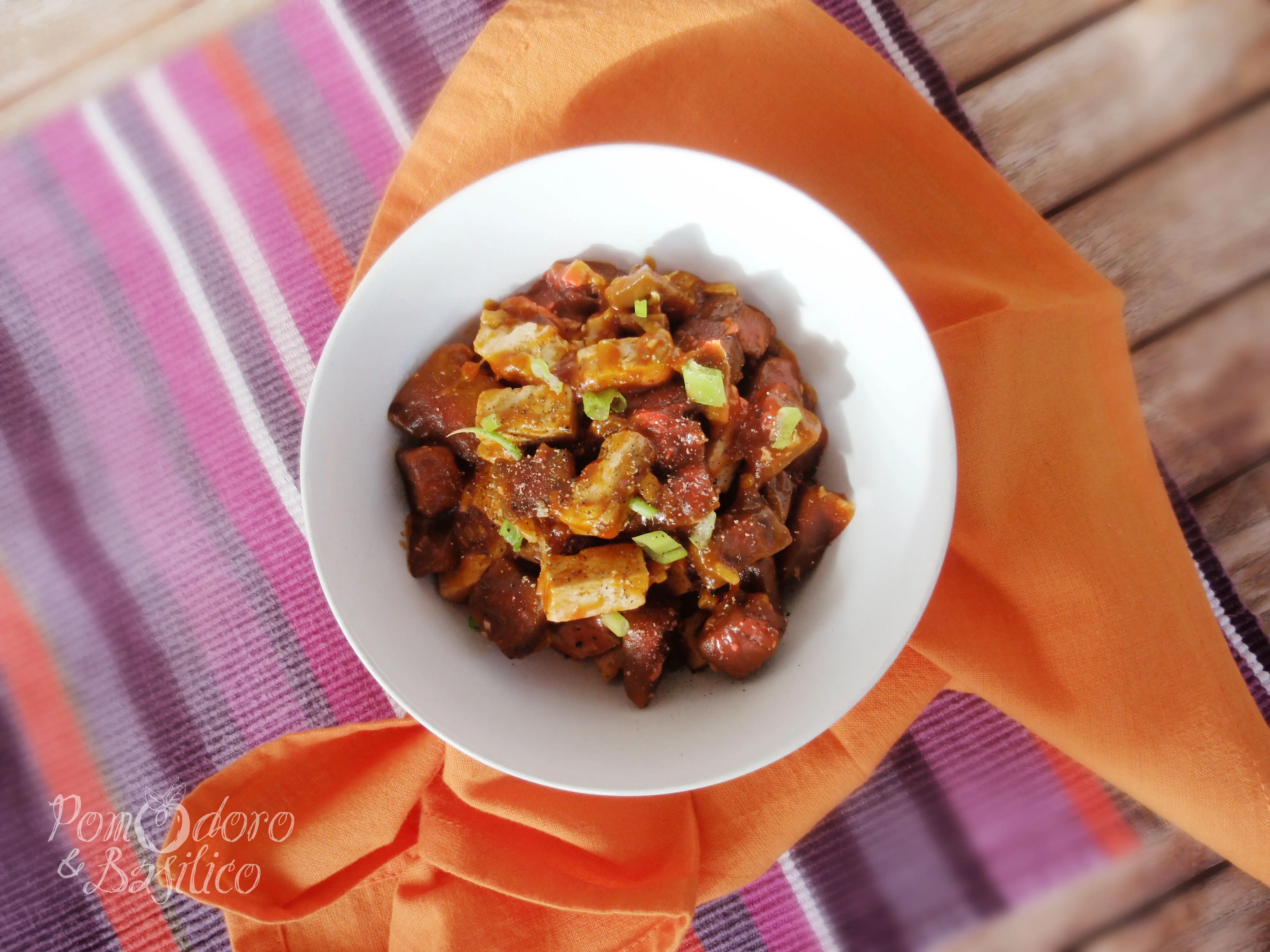 CUCINIAMO ASSIEME – TOFU SALTATO CON MELANZANE