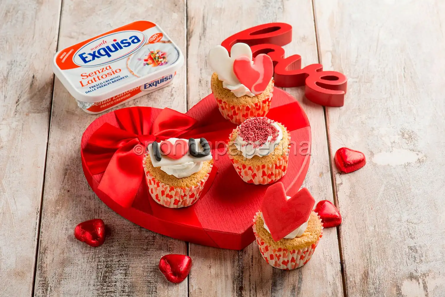 Cupcake di San Valentino, un dolcetto romantico