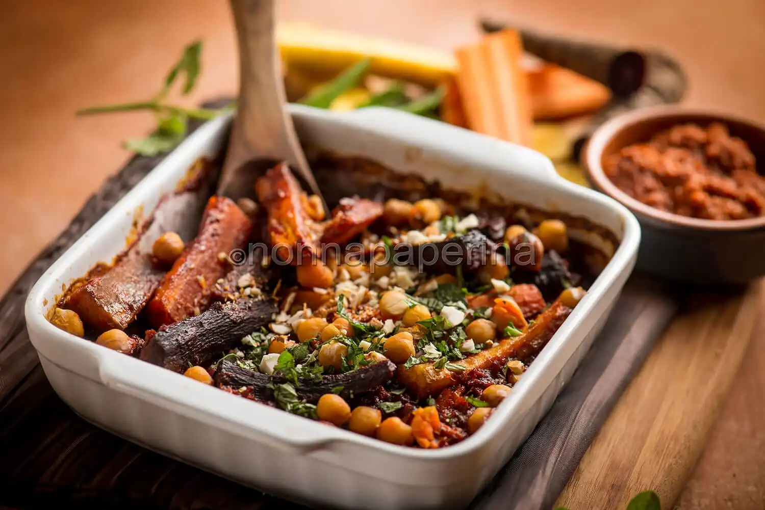 Curry di verdure al forno, un contorno speziato