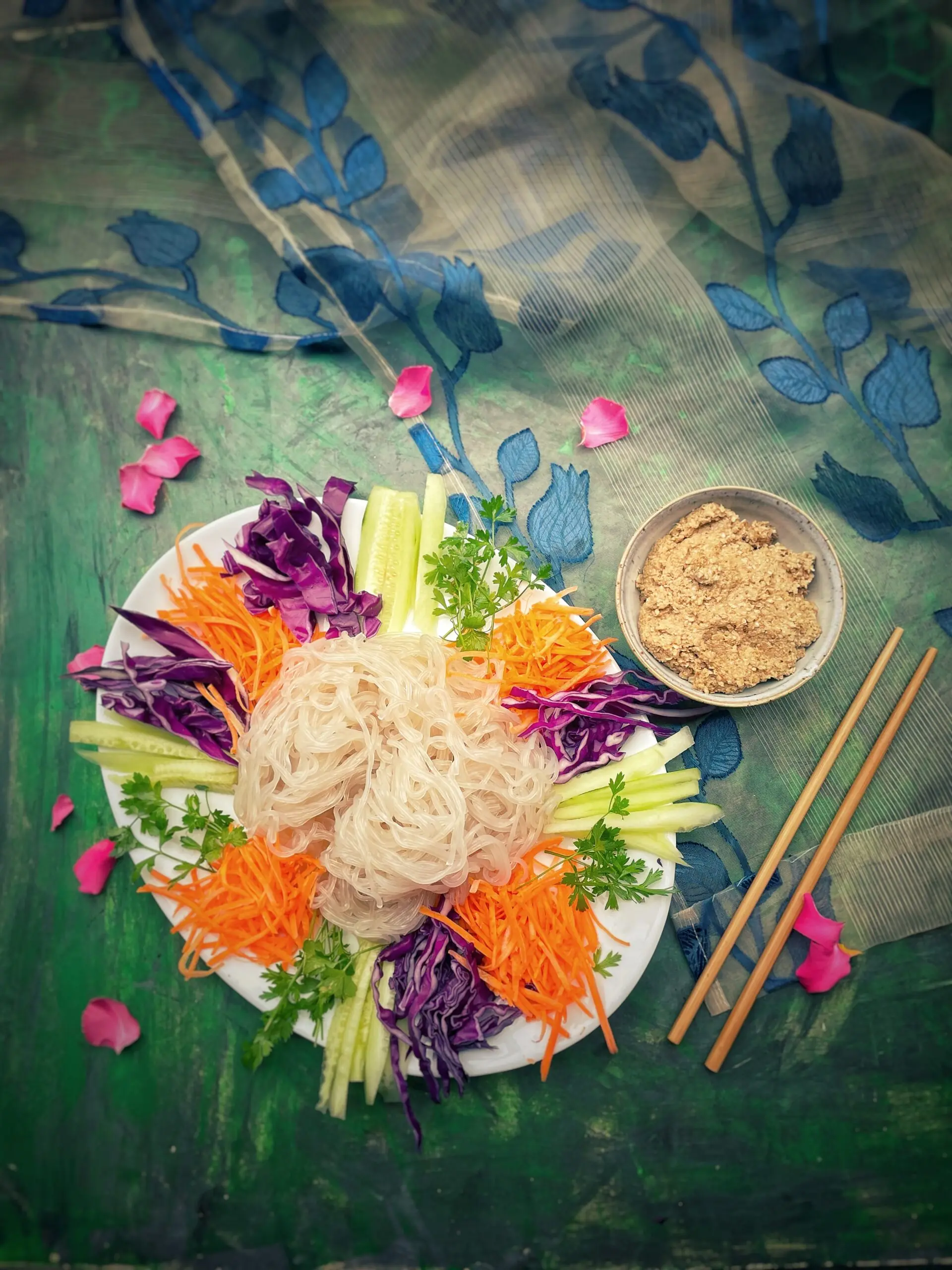 Dà lā pí, noodles cinesi di amido