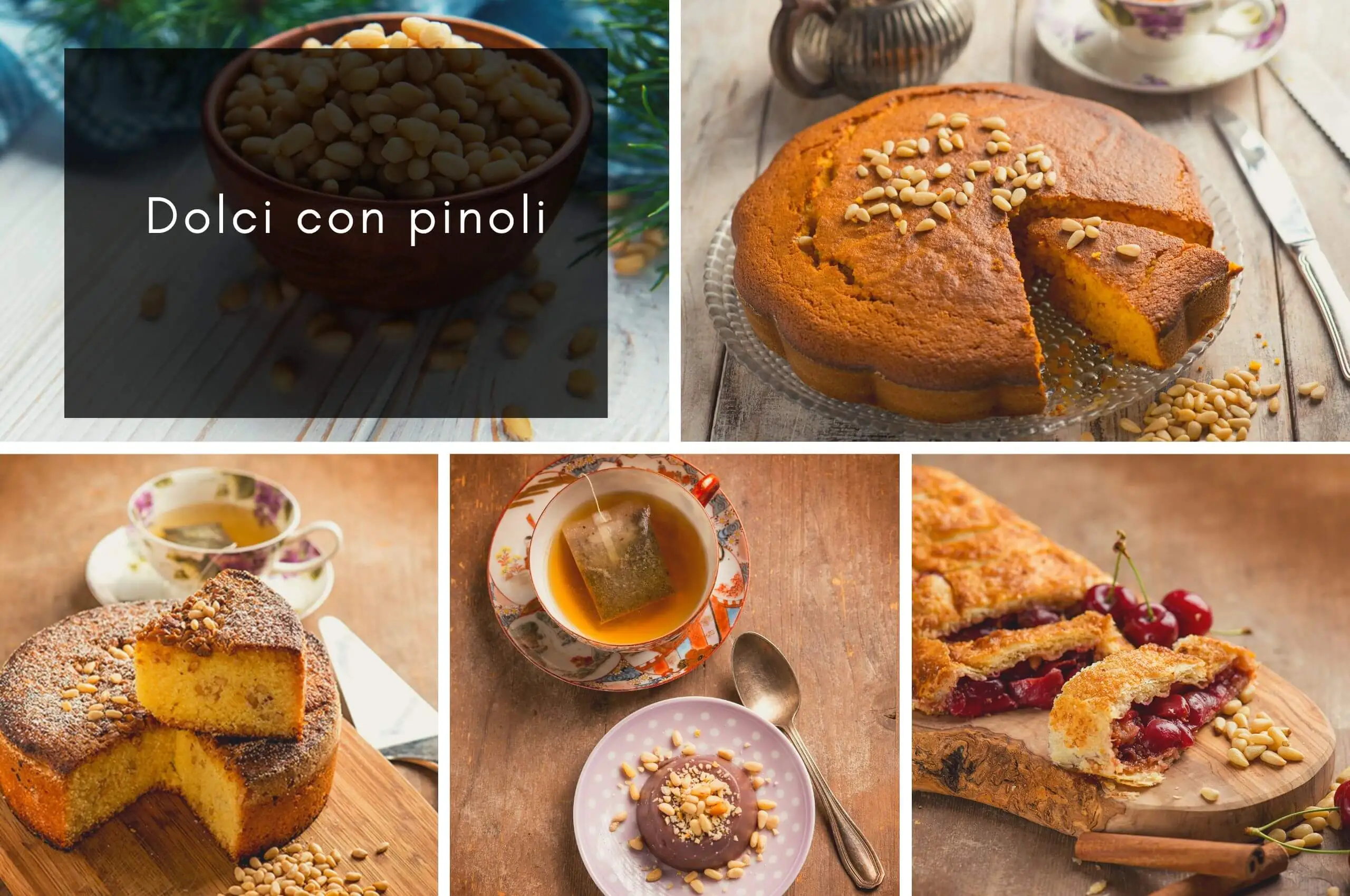 Dolci con pinoli: ricette facili e veloci per un dessert gustoso