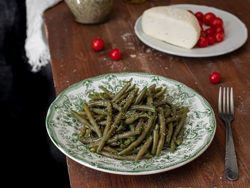 Fagiolini aglio e origano siciliano