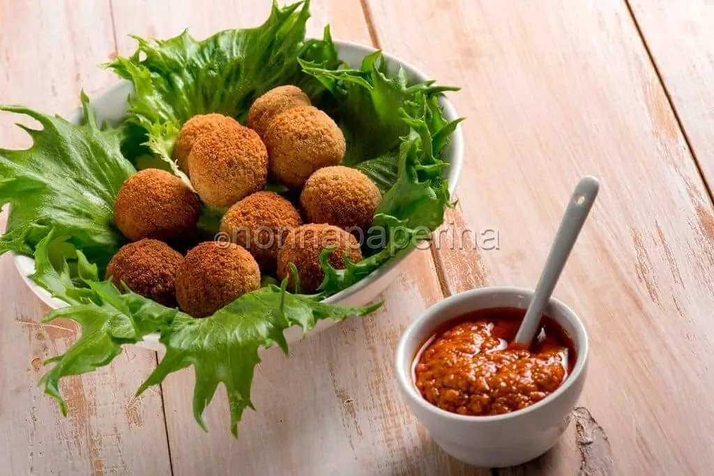 Falafel, polpette di ceci al forno