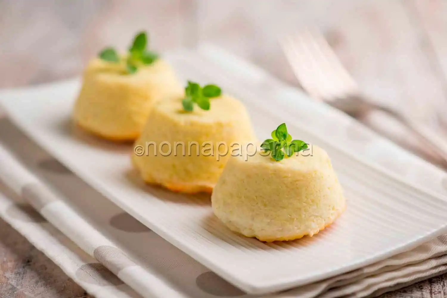 Flan di patate americane, un antipasto gustoso
