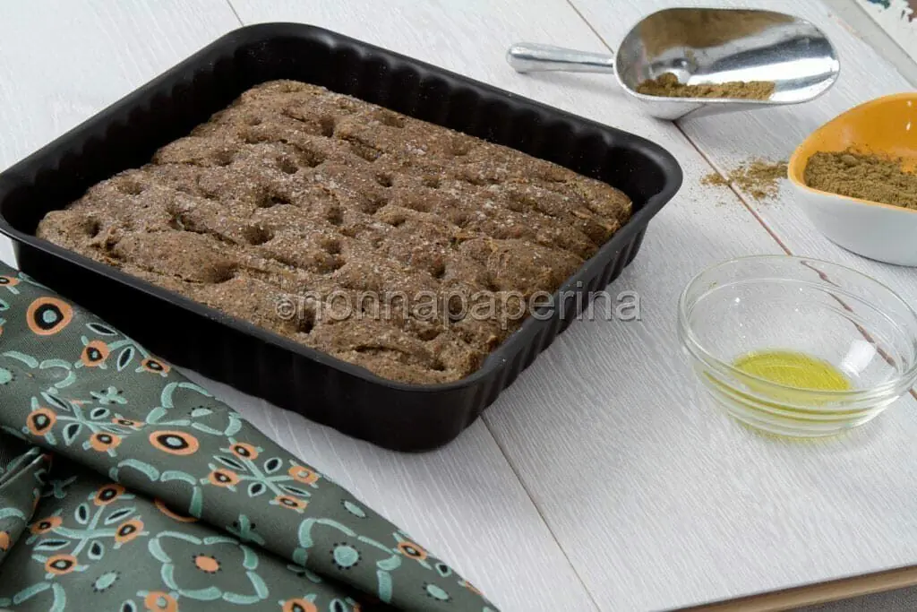 Focaccia di canapa dal sapore originale