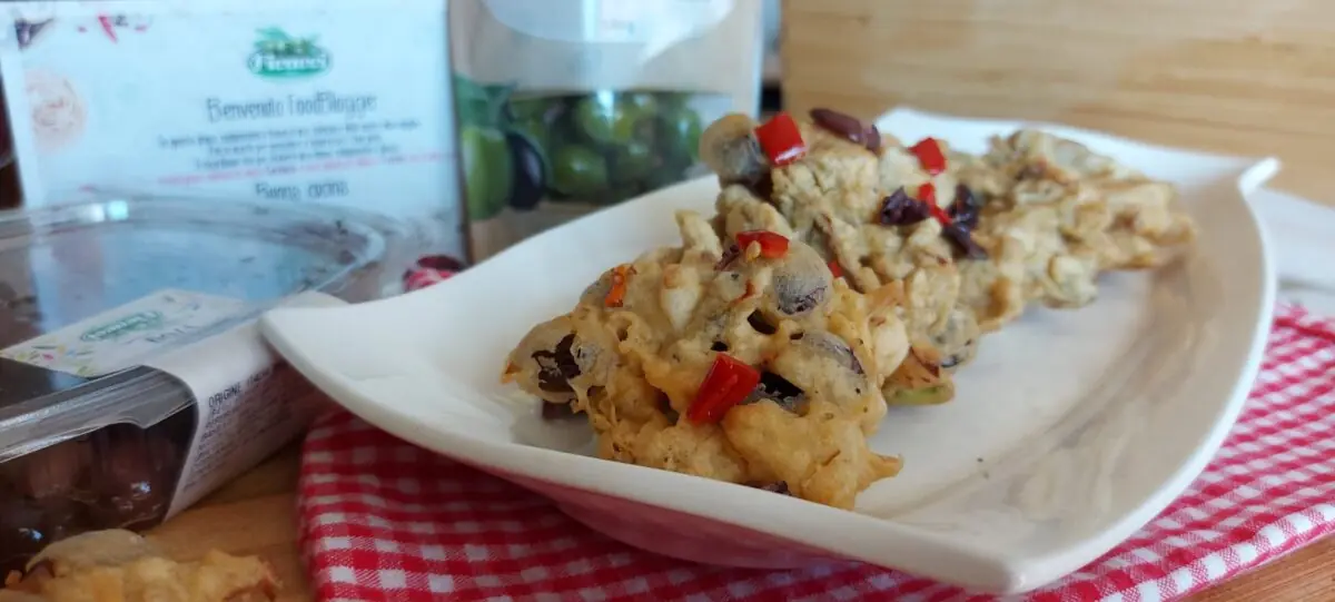 Frittelle di carciofi e olive