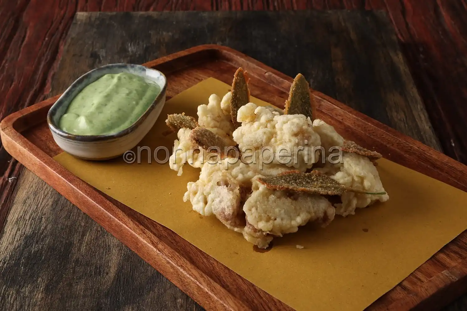 Fritto di animelle di agnello e salvia, una frittura nutriente