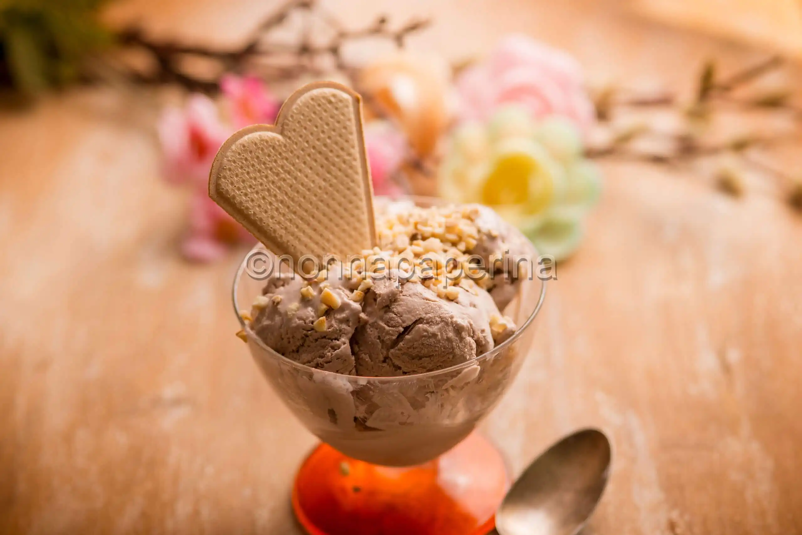 Gelato gianduia fatto in casa, buono come in gelateria