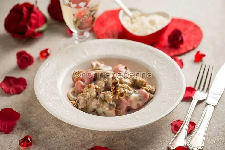 Gnocchi al forno con funghi, un primo per San Valentino