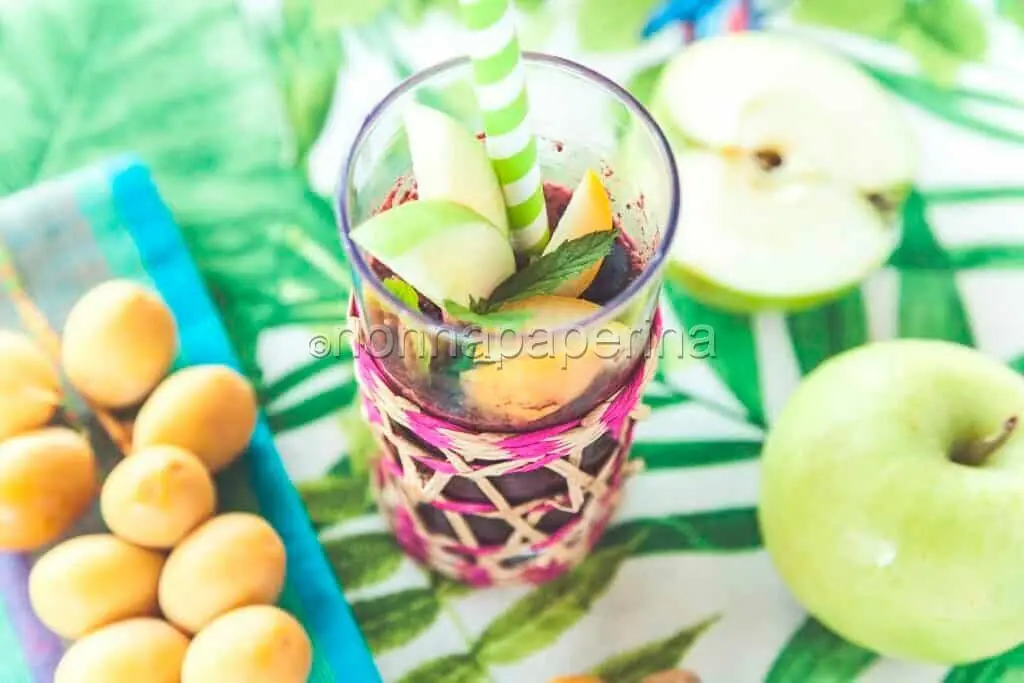 Granita mela verde e sambuco: un mix di sapori tutto da gustare
